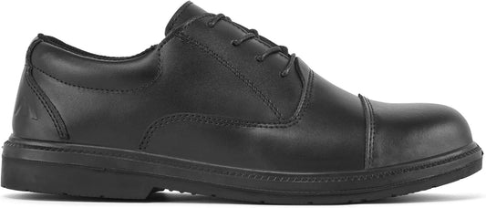 Portwest FD18 Steel Executive Shoe S3 Oxford Style Water Resistant Slip Oil Fuel Resistant Anti Static Steel Toe Midsole Dual Density Safety Footwear