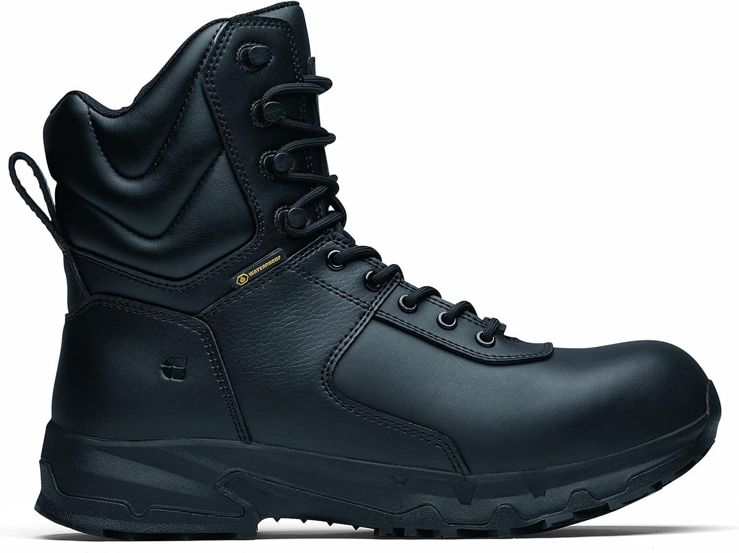 Shoes for Crews Guard High, Safety Shoes CE Certified S3 HRO WR SRC, Unisex Work Boots with Slip Resistant Outsole, Water Repellent Safe Work Shoes for Men and Women