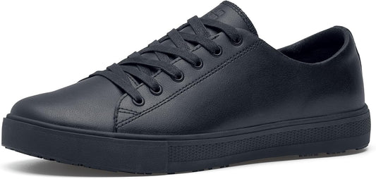 Shoes for Crews Unisex Slip-Resistant Work Sneakers – Comfortable, Lightweight, Water-Repellant & Non-Slip – Ideal for Restaurant Catering Kitchen, Chef-Footwear – Old School Low Rider IV
