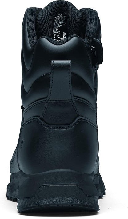 Shoes for Crews Guard High, Safety Shoes CE Certified S3 HRO WR SRC, Unisex Work Boots with Slip Resistant Outsole, Water Repellent Safe Work Shoes for Men and Women