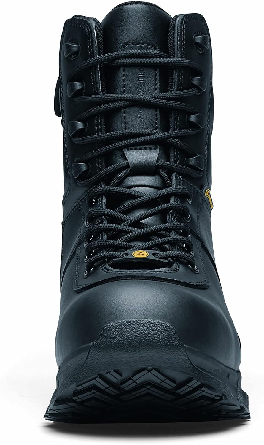 Shoes for Crews Guard High, Safety Shoes CE Certified S3 HRO WR SRC, Unisex Work Boots with Slip Resistant Outsole, Water Repellent Safe Work Shoes for Men and Women